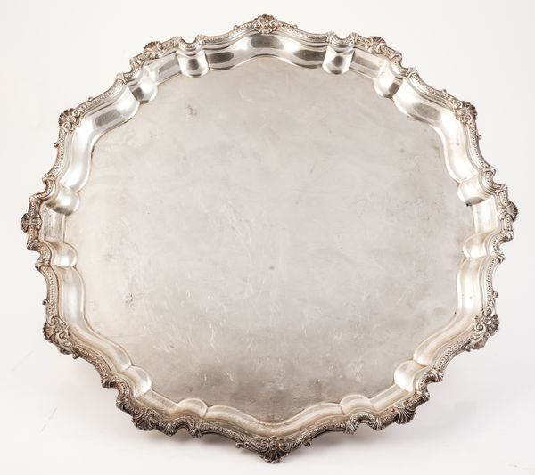 A SILVER SALVER