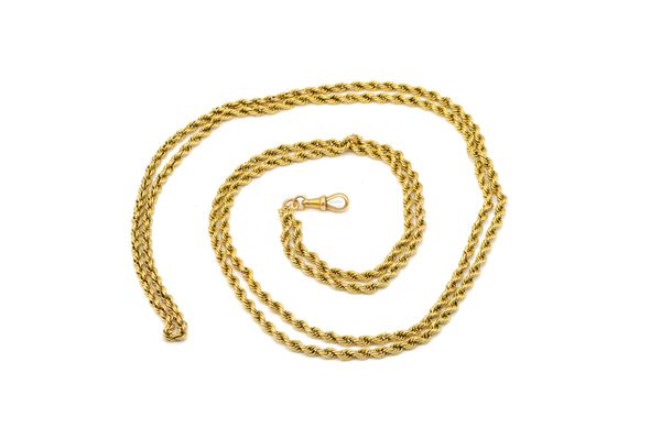 A GOLD GUARD CHAIN