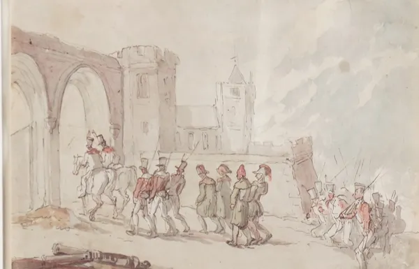 ATTRIBTUTED TO THOMAS ROWLANDSON (2)