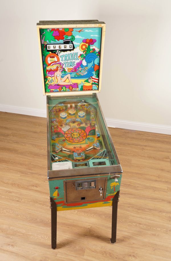 A SEGASA OF MADRID ‘TRAVEL TIME’ PINBALL MACHINE, MADE BY WILLIAMS