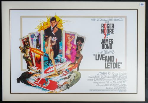 JAMES BOND ‘LIVE AND LET DIE’ FILM PRINT