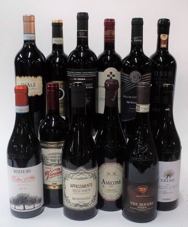 12 BOTTLES ITALIAN RED WINE