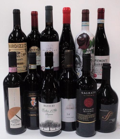 12 BOTTLES ITALIAN RED WINE