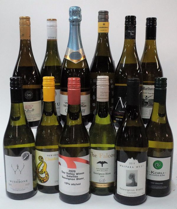 12 BOTTLES NEW ZEALAND WHITE WINE