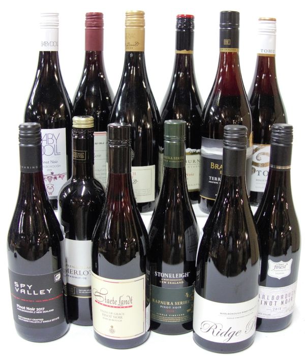 12 BOTTLES NEW ZEALAND RED WINE