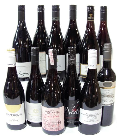 12 BOTTLES NEW ZEALAND RED WINE