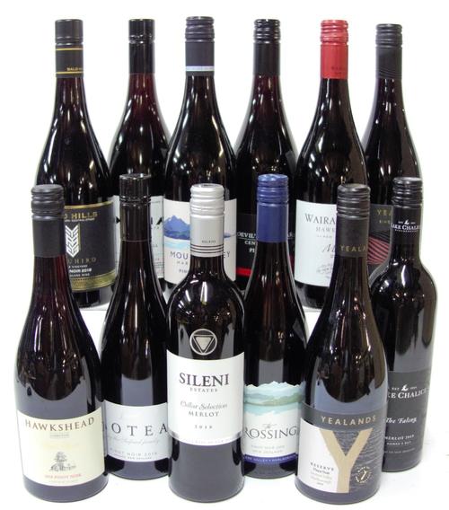 12 BOTTLES NEW ZEALAND RED WINE