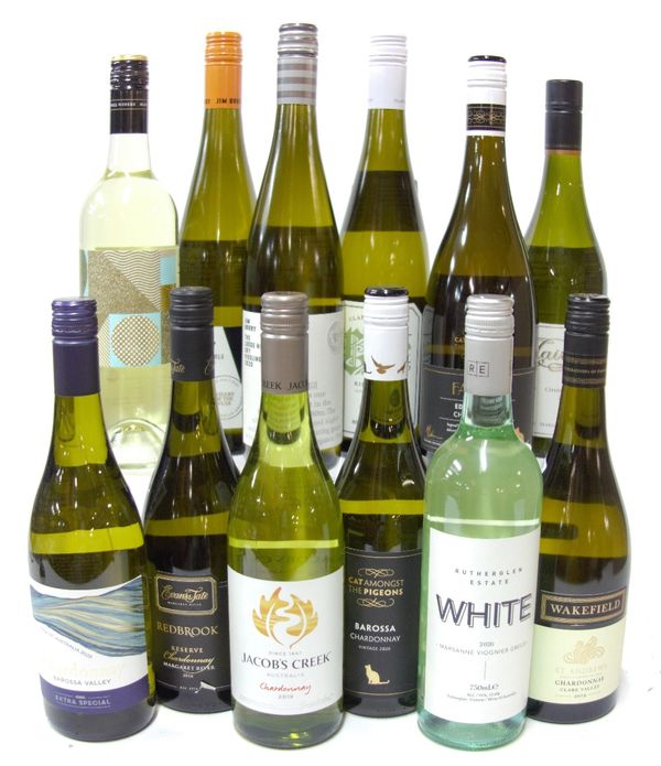 12 BOTTLES AUSTRALIAN WHITE WINE