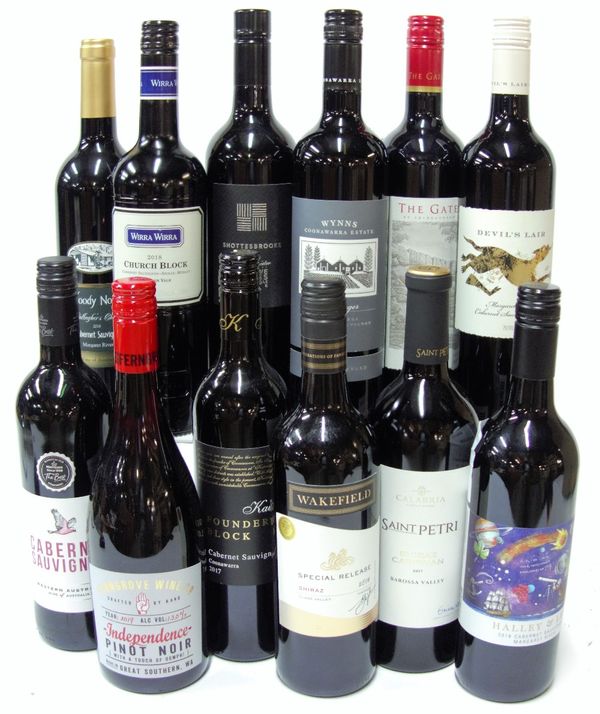 12 BOTTLES AUSTRALIAN RED WINE