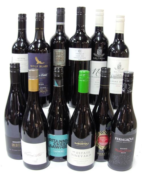 12 BOTTLES AUSTRALIAN RED WINE