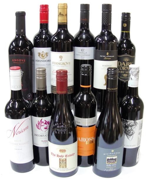 12 BOTTLES AUSTRALIAN RED WINE