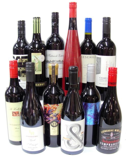 12 BOTTLES AUSTRALIAN RED WINE