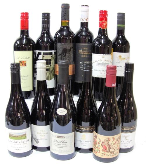 12 BOTTLES AUSTRALIAN RED WINE