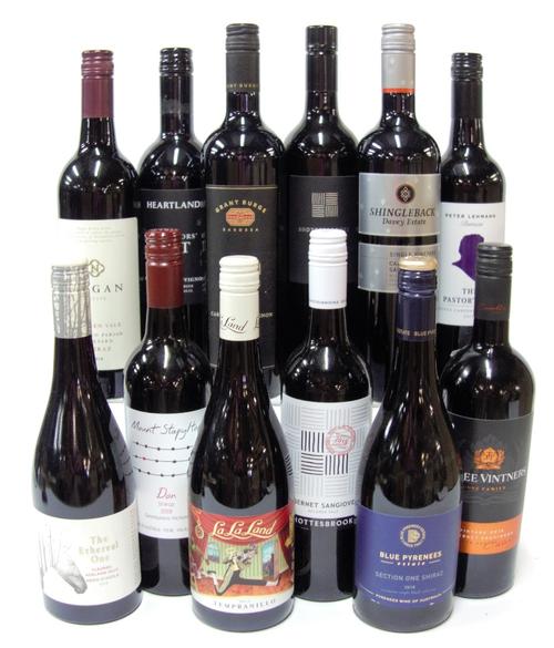12 BOTTLES AUSTRALIAN RED WINE