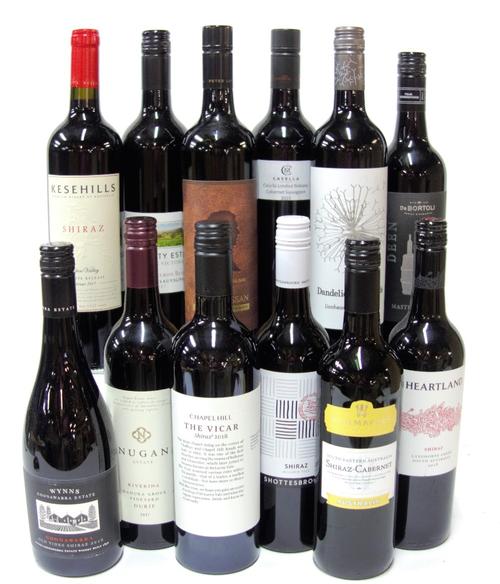 12 BOTTLES AUSTRALIAN RED WINE