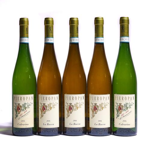 12 BOTTLES ITALIAN AND GERMAN WHITE AND FRENCH RED WINE