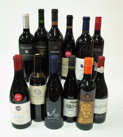 12 BOTTLES SOUTH AFRICAN RED WINE