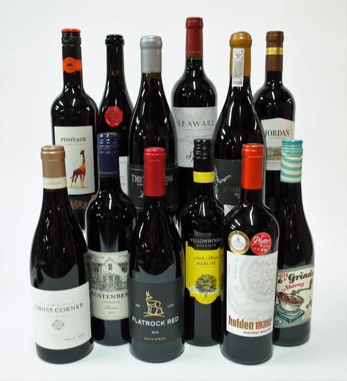 12 BOTTLES SOUTH AFRICAN RED WINE