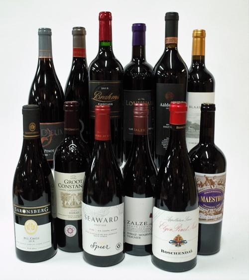 12 BOTTLES SOUTH AFRICAN RED WINE