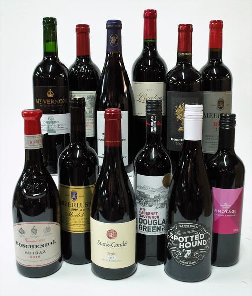 12 BOTTLES SOUTH AFRICAN RED WINE