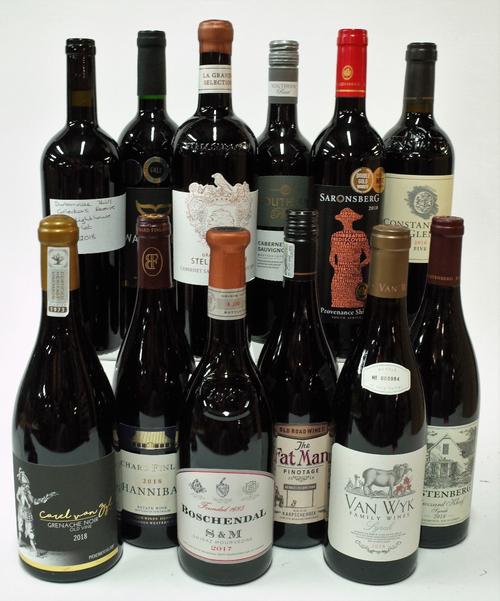 12 BOTTLES SOUTH AFRICAN RED WINE