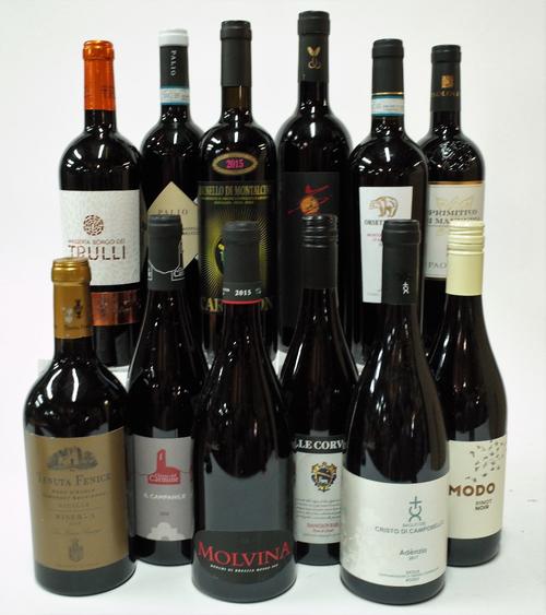 12 BOTTLES ITALIAN RED WINE