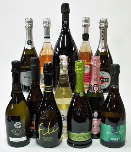 12 BOTTLES ITALIAN SPARKLING WINE