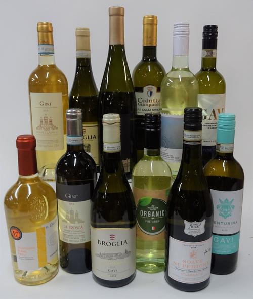 12 BOTTLES ITALIAN WHITE WINE