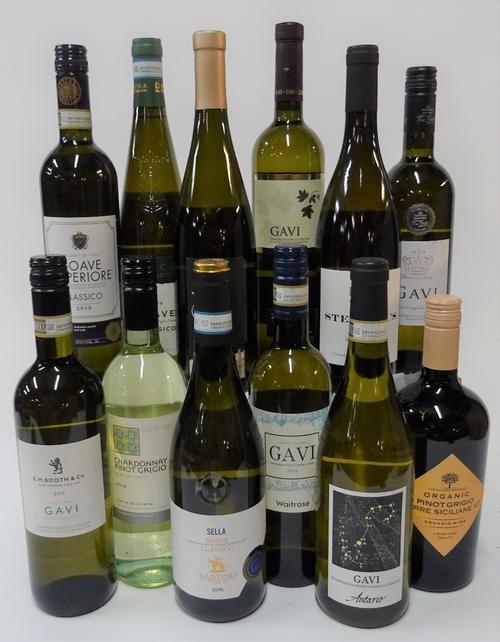 12 BOTTLES ITALIAN WHITE WINE