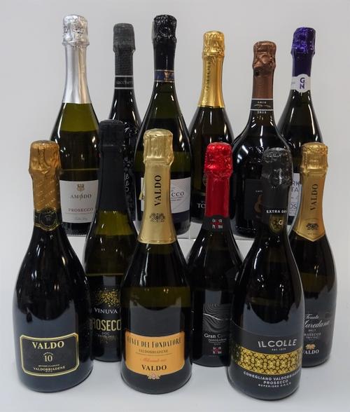 12 BOTTLES ITALIAN SPARKLING WINE