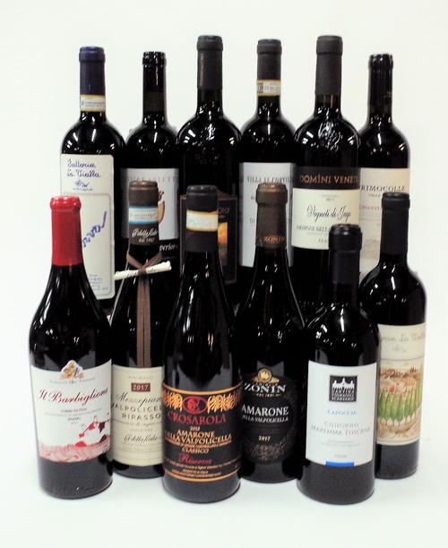 12 BOTTLES ITALIAN RED WINE