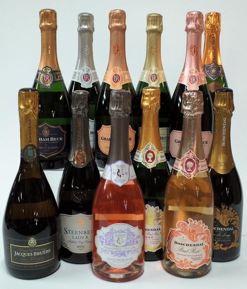 12 BOTTLES SOUTH AFRICAN SPARKLING WINE