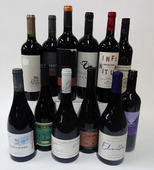 12 BOTTLES CHILEAN RED WINE