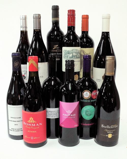 12 BOTTLES SOUTH AFRICAN RED WINE
