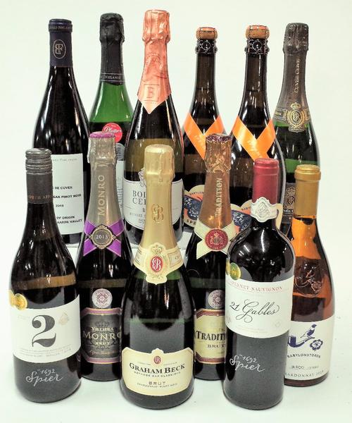 12 BOTTLES SOUTH AFRICAN SPARKLING WINE