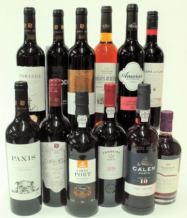 12 BOTTLES PORTUGUESE WINE