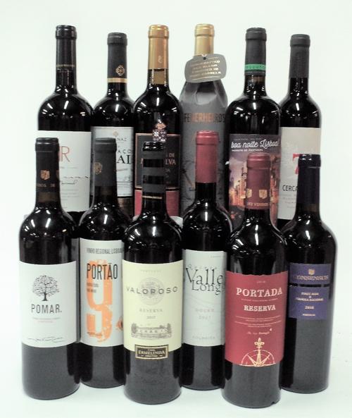 12 BOTTLES PORTUGUESE RED WINE