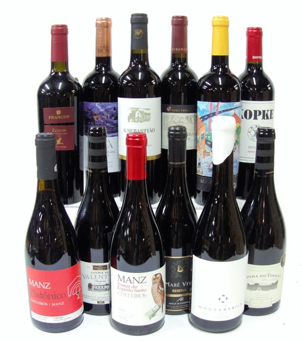 12 BOTTLES PORTUGUESE RED WINE