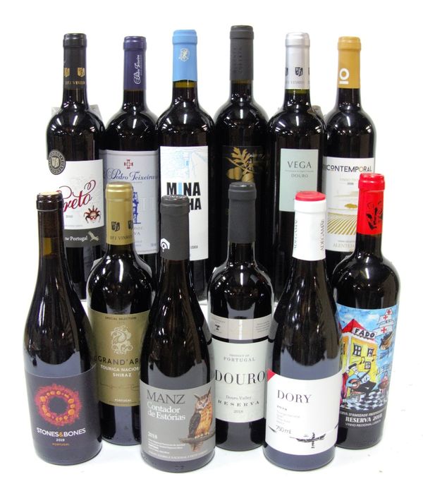 12 BOTTLES PORTUGUESE RED WINE