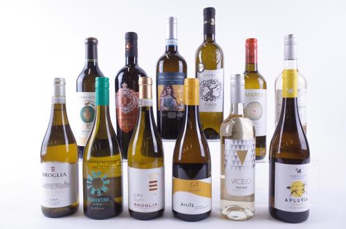 TWELVE BOTTLES ITALIAN WHITE WINE