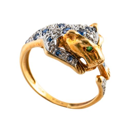 A LEOPARD RING