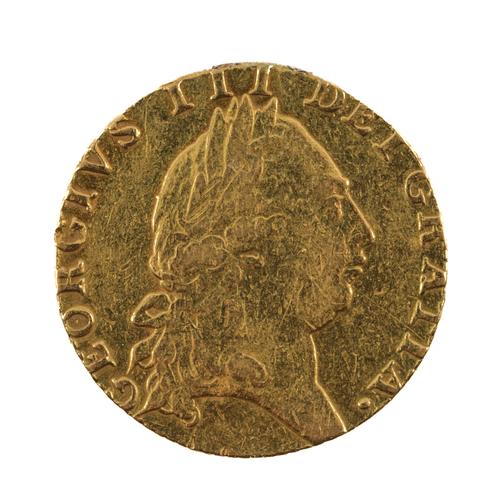 A GEORGE III SPADE GUINEA
