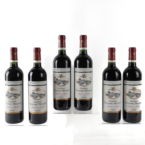 SIX BOTTLES CHÂTEAU CHASSE-SPLEEN 2005