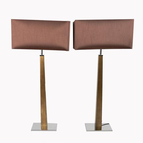 A PAIR OF HEATHFIELD AND CO TABLE LAMPS (2)