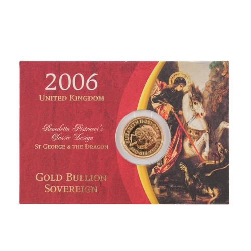 A UNITED KINGDOM GOLD BULLION SOVEREIGN
