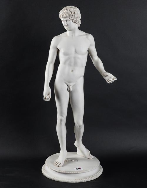 AN ANTHONY REDMILE COMPOSITE FIGURE OF ANTINOUS AFTER THE ANTIQUE