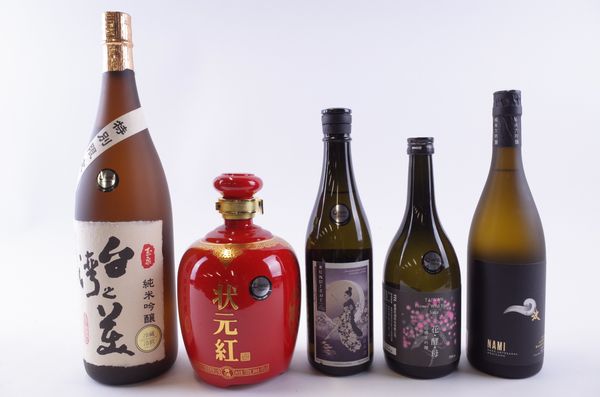 TWELVE BOTTLES HUANGJIU AND TWELVE BOTTLES SAKE (2 BOXES)