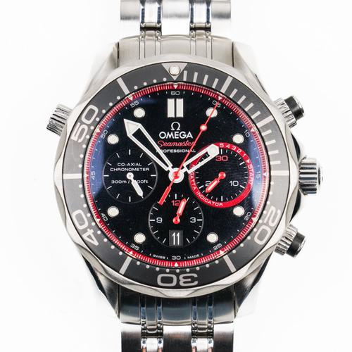 A LIMITED EDITION OMEGA SEAMASTER ETNZ WATCH