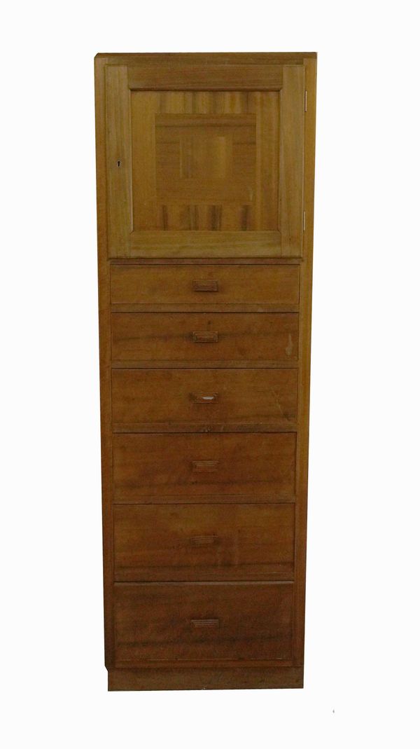 ‘BETTY JOEL’ A TOKENS WORK WALNUT SINGLE SECTION WARDROBE