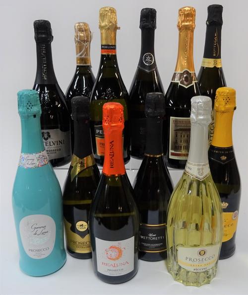12 BOTTLES ITALIAN SPARKLING WINE
